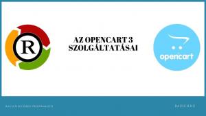Az Opencart 3 szolgáltatásai